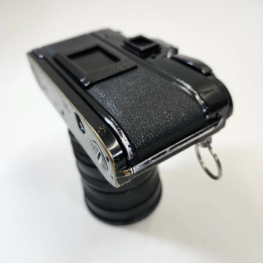 Canon AE-1 Black 35mm SLR Film Camera Sakar MC Zoom 1:3.5-4.5 f 28-80mm